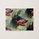 Recherche de pinscher puzzles Dobie
