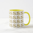 Recherche de symbole dollar tasses Devise