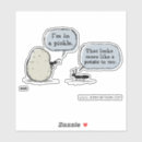 Recherche de cartons autocollants Humour