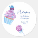 Recherche de premier anniversaire autocollants Fille