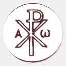 Recherche de chi rho autocollants Christogramme