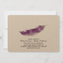 Recherche de plume papeterie mariage invitations Bohémien