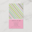 Recherche de rayures pastel cartes visite Tendance