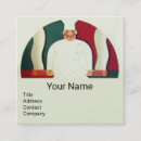 Recherche de nourriture italienne cartes visite Pâtisserie