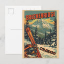 Recherche de montagnes rocheuses cartes postales Snowboard
