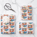 Recherche de renards papier cadeau Animal sauvage