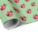 Recherche de coccinelle mignonne papier cadeau Noël