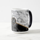 Recherche de marbre faux tasses Monogramme