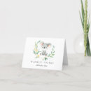 Recherche de bébé koala vœux cartes Baby shower