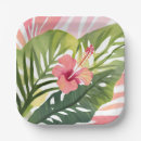 Recherche de hibiscus paper assiettes Fête