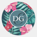 Recherche de fleurs exotiques autocollants Botanique
