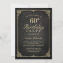Recherche de vintage frame anniversaire invitations Fête d'anniversaire