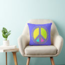 Recherche de symbole de paix coussins Paix sur terre
