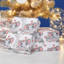 Recherche de éléphant bébé papier cadeau Bébé fille