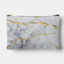 Recherche de marbre cosmétiques pochettes Blanc