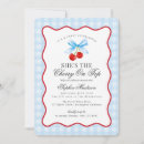 Recherche de cerises invitations Bientôt maman