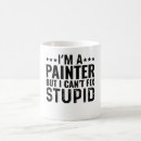 Recherche de peintre tasses Humour