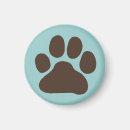 Recherche de patte de chien magnets Chiens