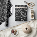 Recherche de noir blanc élégant papier cadeau Tendance