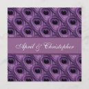 Recherche de paon pourpre invitations Royal