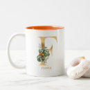 Recherche de f initial tasses Élégant
