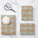 Recherche de arbres neigeux papier cadeau Festif