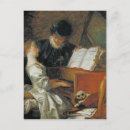 Recherche de leçon de musique cartes postales Piano