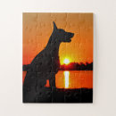 Recherche de doberman puzzles Animal de compagnie