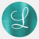 Recherche de rose métallique autocollants Monogramme