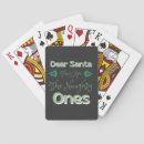 Recherche de humour noël de jeux de cartes Santa claus