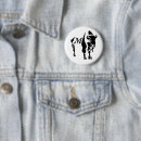 Recherche de bisons de buffle badges Illustration