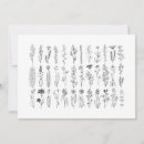 Recherche de griffonnage vœux cartes Noir et blanc
