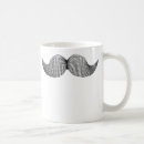 Recherche de moustaches drôles tasses Hippie