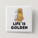Recherche de chien de golden retriever badges Amoureux des chiens