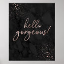 Recherche de citation bonjour posters Pour elle
