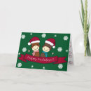 Recherche de singes noël cartes Salutation