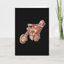 Recherche de motocyclette vœux cartes Amusant