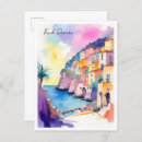 Recherche de riviera cartes postales Aquarelle