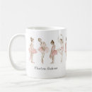 Recherche de danseuse classique tasses Aquarelle