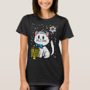 Recherche de hanukkah femme tshirts Chaton