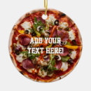 Recherche de nourriture italienne ornements Pizza