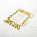 Recherche de motif artistique invitations Unique