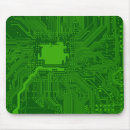 Recherche de circuit imprimé tapis souris Vert