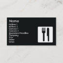 Recherche de fourchettes cartes visite Couteau