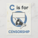 Recherche de censure cartes postales Liberté d'expression