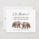 Recherche de ours 11x14 invitations Mignon