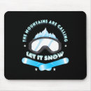 Recherche de refroidissement tapis souris Montagne enneigée