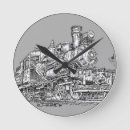 Recherche de machines à vapeur horloges Trains