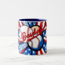 Recherche de baseball tasses Bleu