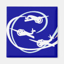 Recherche de avion bleu magnets Aviation
